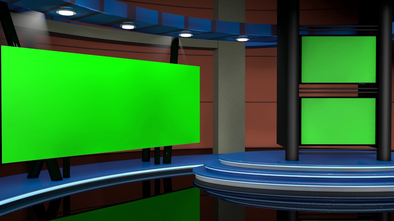 virtual sets for green screen